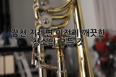 김천 지례면 이전리, 깨끗한 청소의 모든 것 ✨